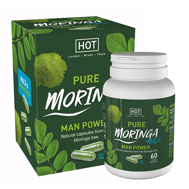 Kapsułki Premium Moringa Man Power Caps 60 tab dla mężczyzn HOT