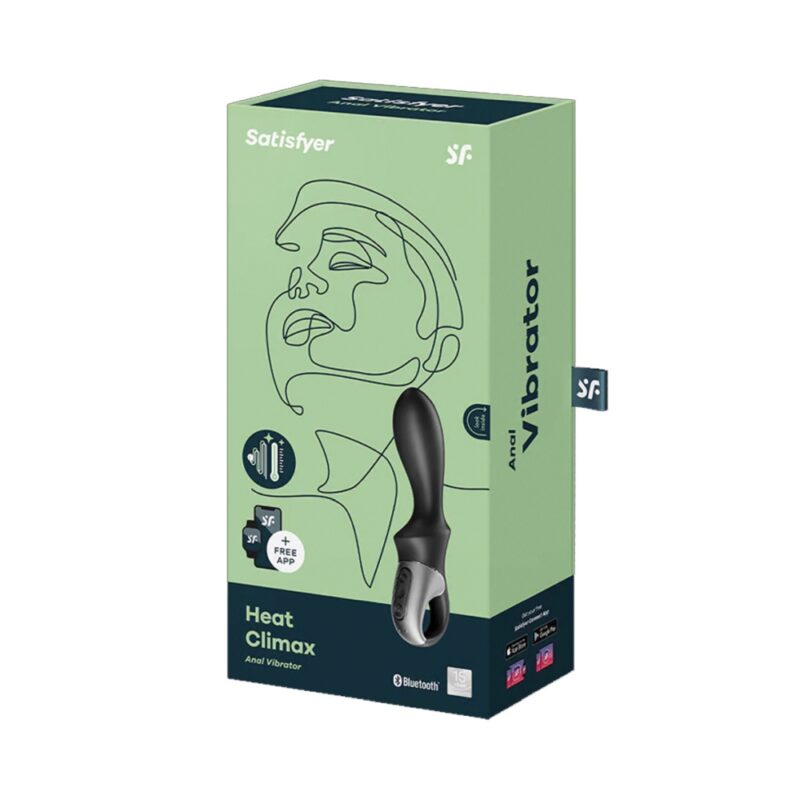 Satisfyer Heat Climax Connect App - podgrzewany wibrator prostaty - Sex shop sexyOne - zabawki do seksu i bielizna erotyczna na każdą fantazję