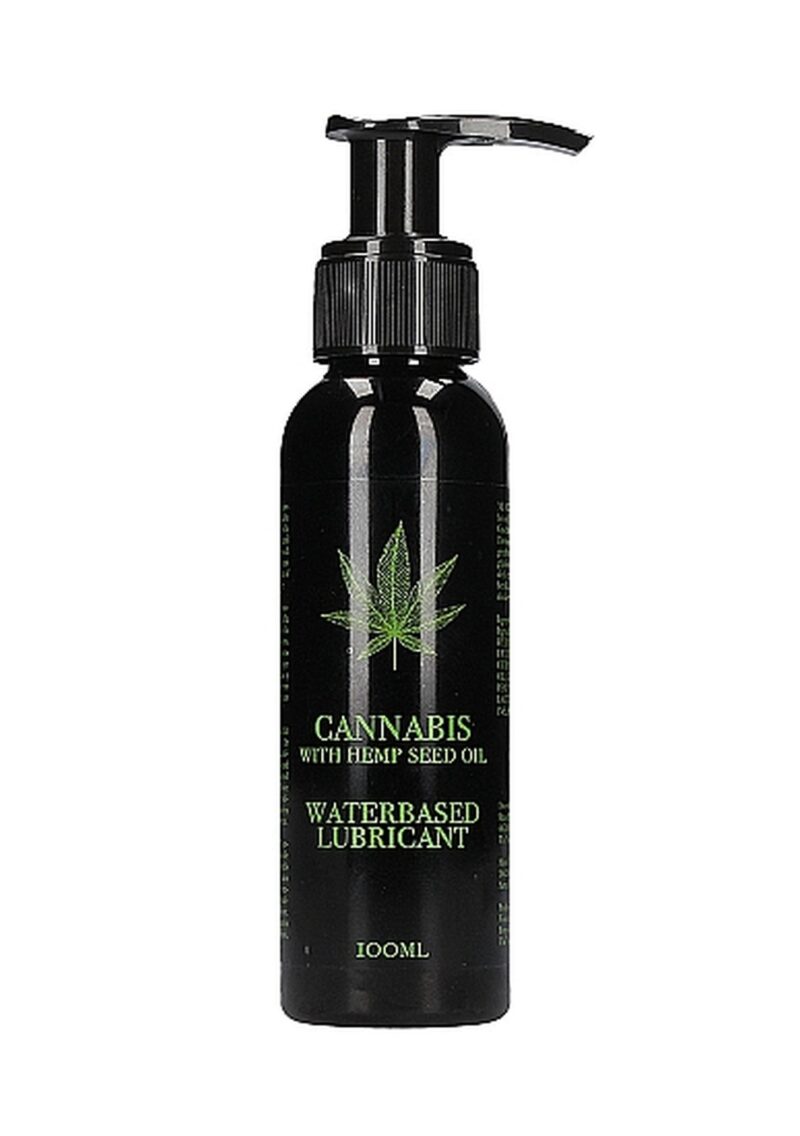 Lubrykant wodny olejem konopnym Pharmquests Cannabis With Hemp Seed Oil 100 ml Pharmquests żel Na bazie wody na super mocny orgazm