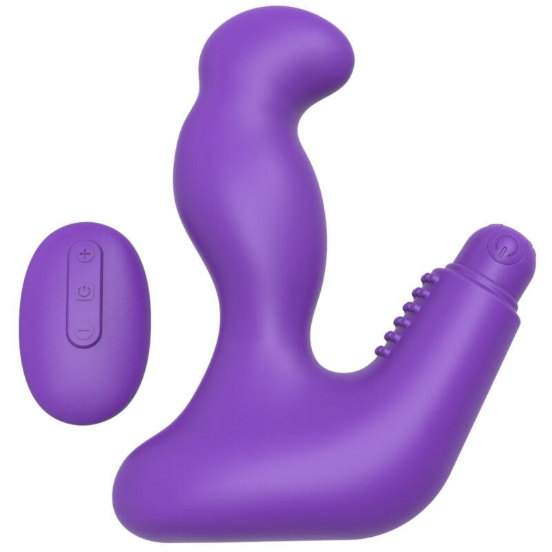 Nexus Max 20 Unisex Massager Purple - wibrator analny z pilotem - Sex shop sexyOne - zabawki do seksu i bielizna erotyczna na każdą fantazję