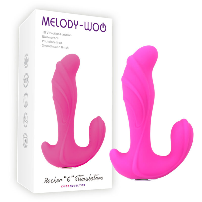 Melody-woo Rocker “G” Stimulators - wibrator do podwójenj stymulacji G P - sexyone.pl sex zabawki i bielizna na każdą fantazję