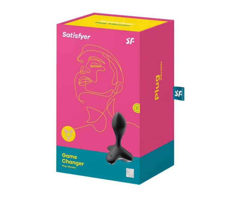 Satisfyer Game Changer (Black) - wibrator analny dla początkujących - Sex shop sexyOne - zabawki do seksu i bielizna erotyczna na każdą fantazję