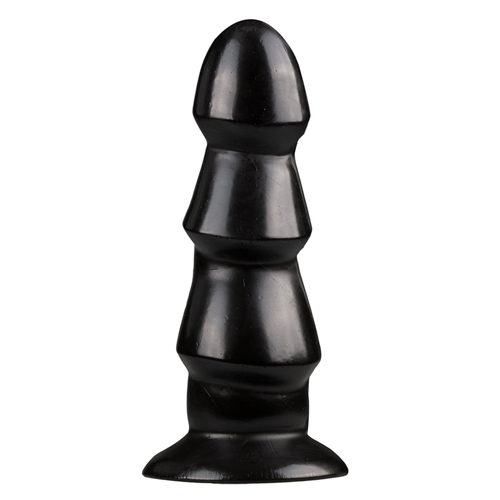 Dildo All Black 17 cm - Duże dildo analne zabawka do penetracji analnej