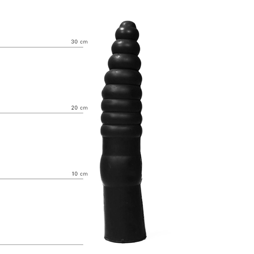 Dildo All Black 34 cm - Dildo analne XXL zabawka do penetracji analnej