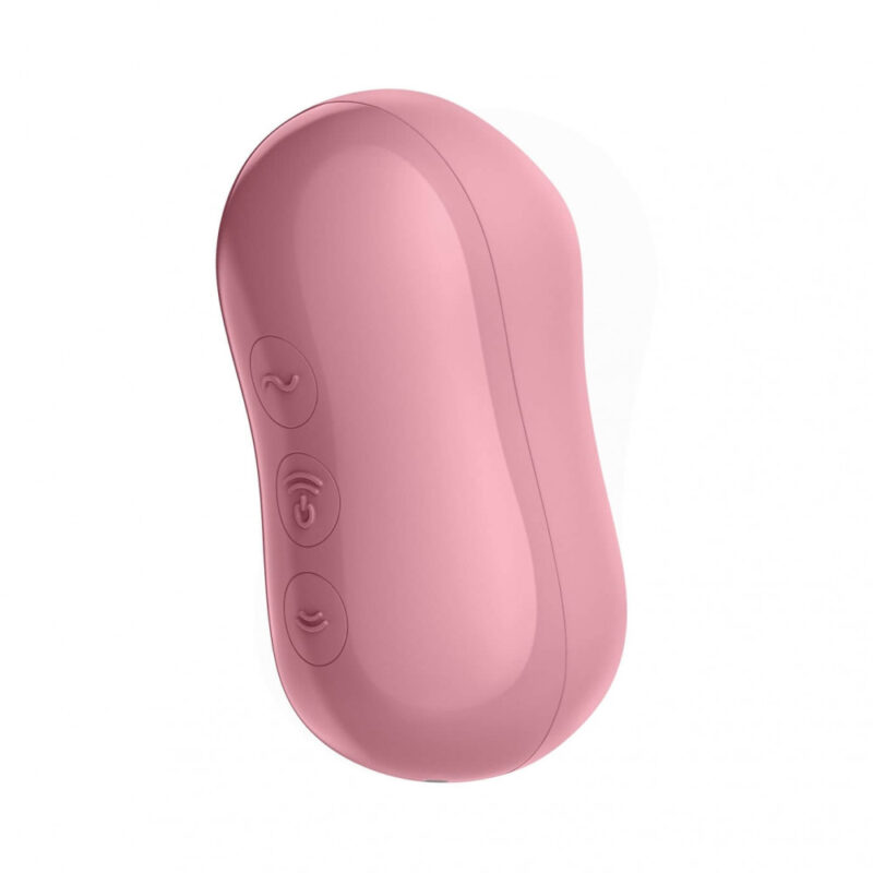 Satisfyer Cotton Candy (Light Red) - Powietrzny stymulator łechtaczki - Sex shop sexyOne - zabawki do seksu i bielizna erotyczna na każdą fantazję