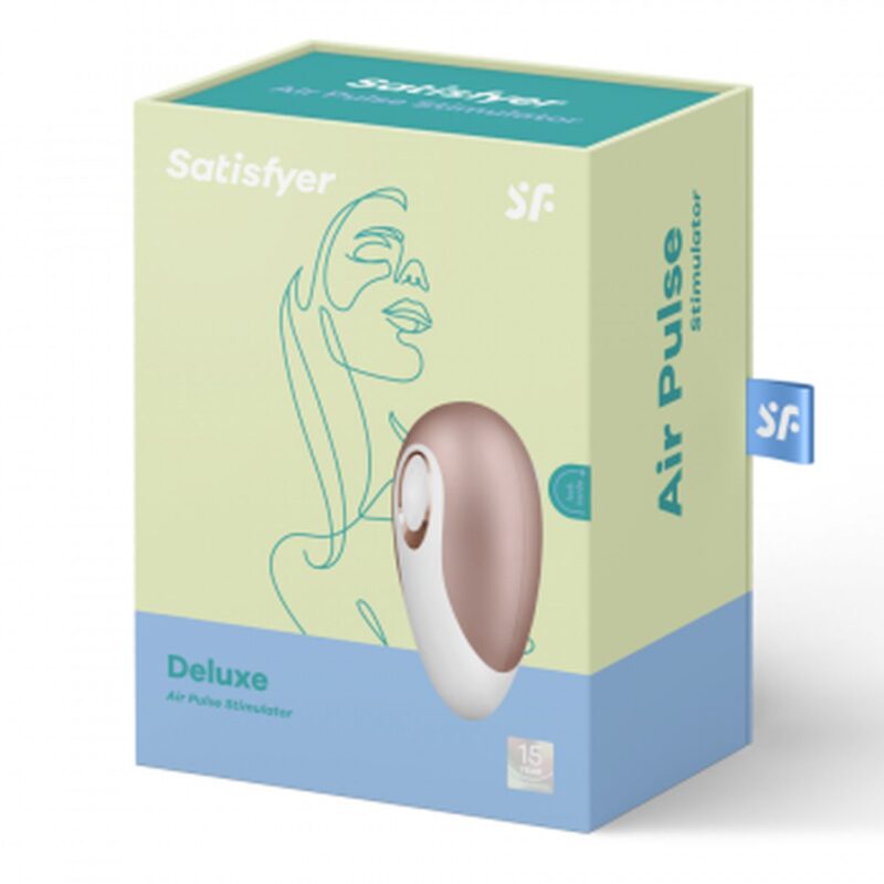 Satisfyer Deluxe Air Pulse Stimulator - Pulsacyjny powietrzny stymulator łechtaczki - obrazek 4