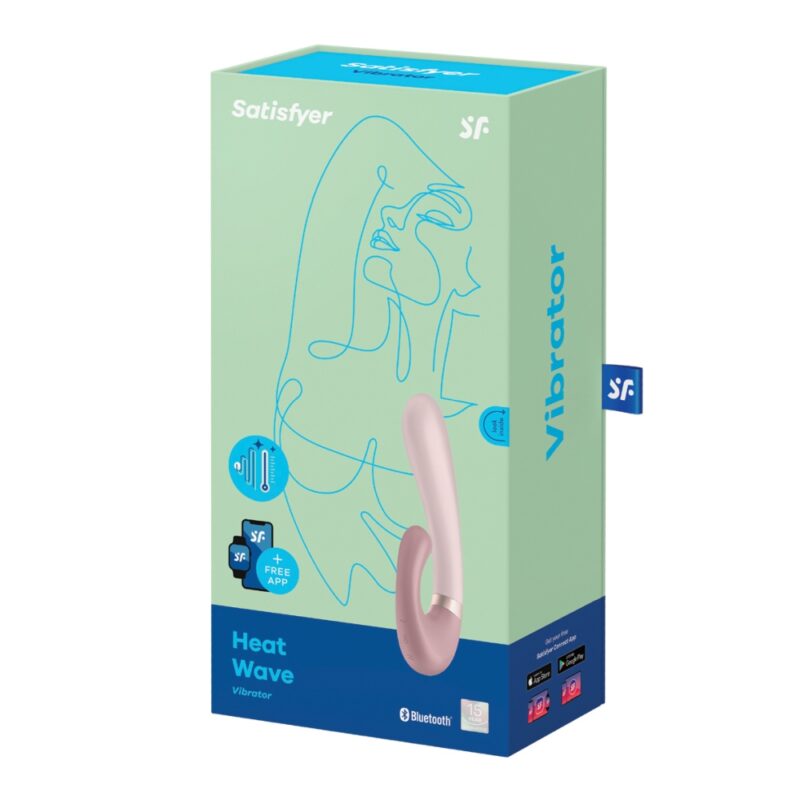 Satisfyer Heat Wave Connect App (Mauve) - Wibrator punktu G sterowany aplikacją - obrazek 3