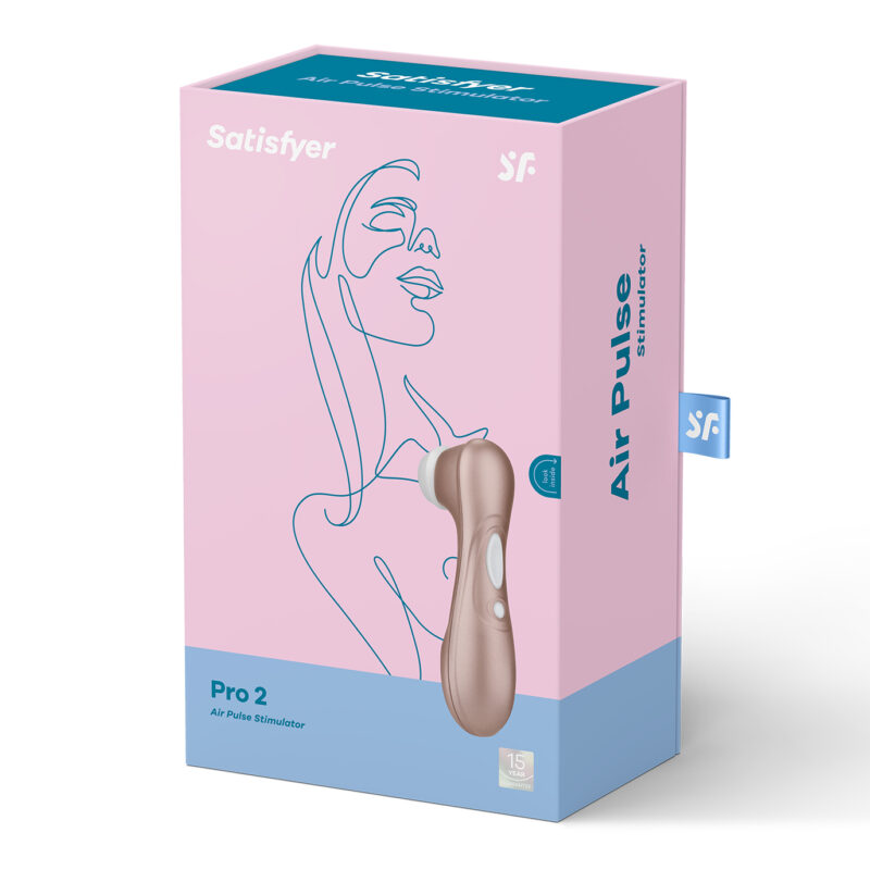 Satisfyer Pro 2 Next Gen. Pulsacyjny powietrzny stymulator łechtaczki z wibracjami beżowy