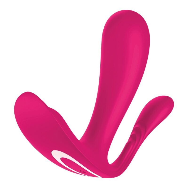 Satisfyer Top Secret + App (Pink) Wibrator do majtek sterowny aplikacją - potrójna stymulacja punktu G + C + anal różowy