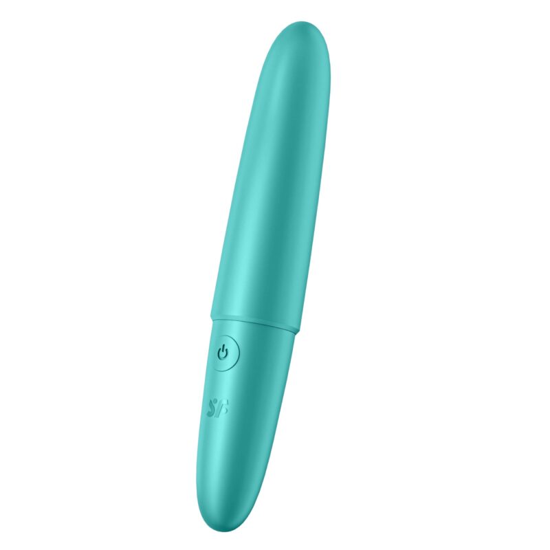 Satisfyer Ultra Power Bullet 6 (Turquoise) Mini wibrator dla kobiet turkusowy