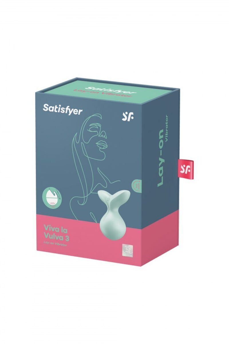 Satisfyer Viva la Vulva 3 mint Stymulator wibracyjny łechtaczki zielony