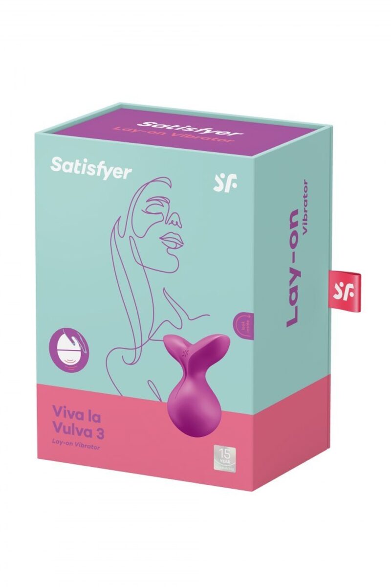 Satisfyer Viva la Vulva 3 violet Stymulator wibracyjny łechtaczki filoetowy
