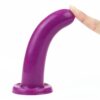 Silicone Holy Dong Medium Purple - Dildo analne z przyssawką strap-on - sexyone.pl sex zabawki i bielizna na każdą fantazję