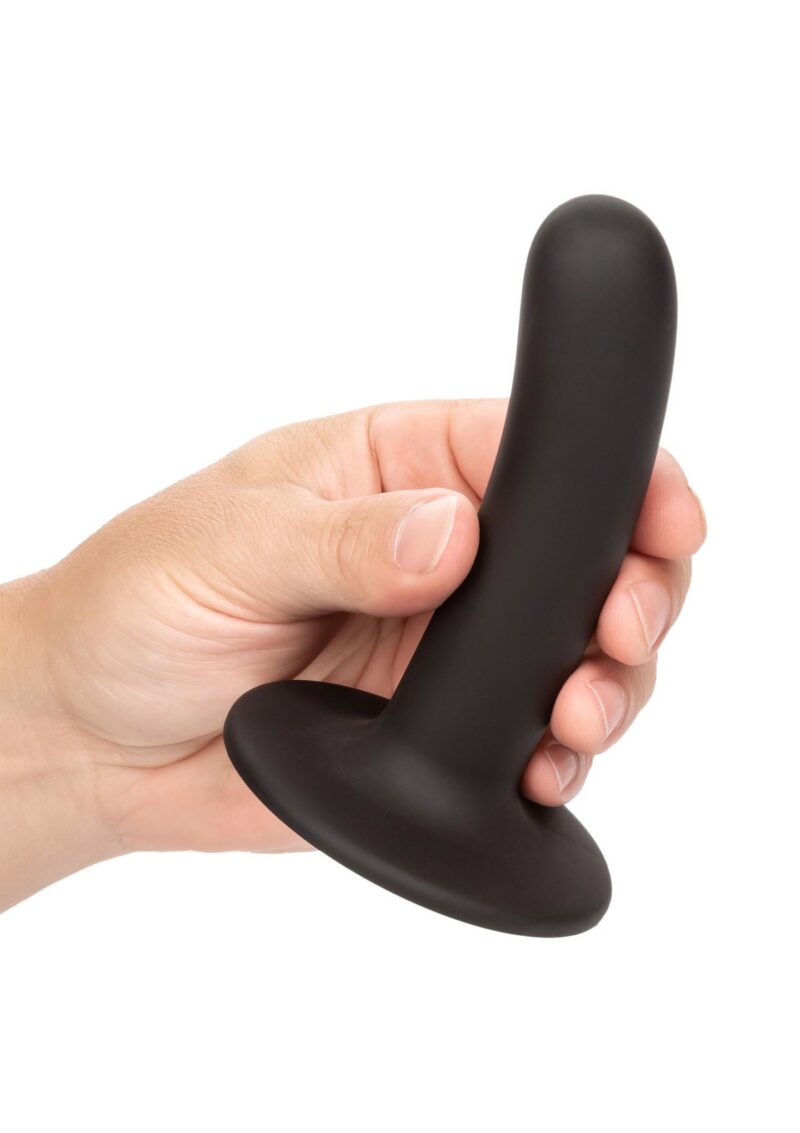 Gładkie dildo analne z przyssawką do strap-on Boundless 12cm Smooth - Sex shop sexyOne - zabawki do seksu i bielizna erotyczna na każdą fantazję