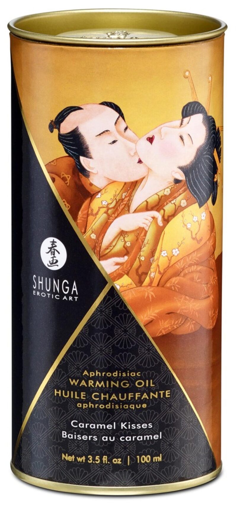 Shunga Warming Oil Caramel Kisses podnieca