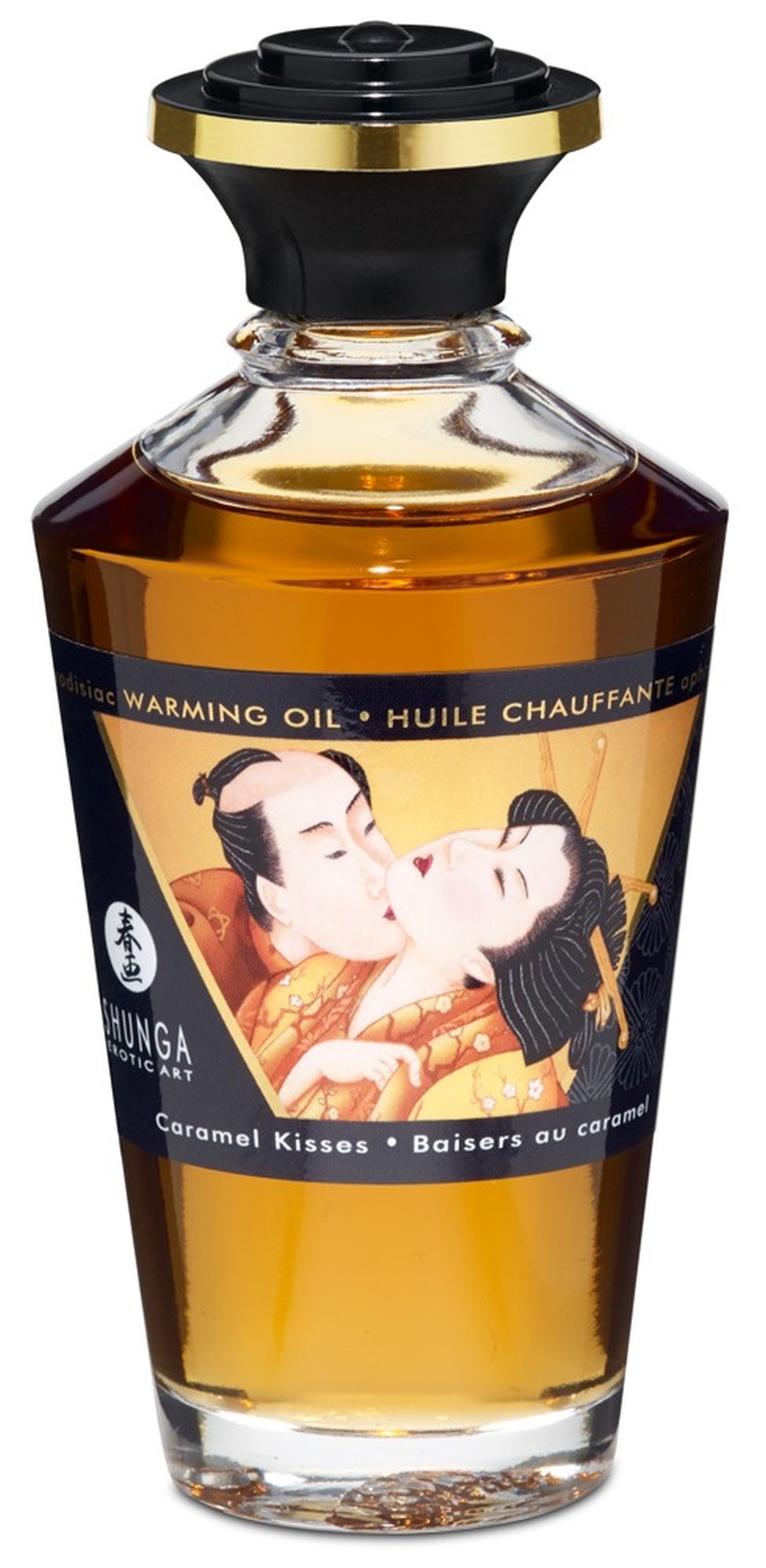 Shunga Warming Oil Caramel Kisses idealne przed seksem
