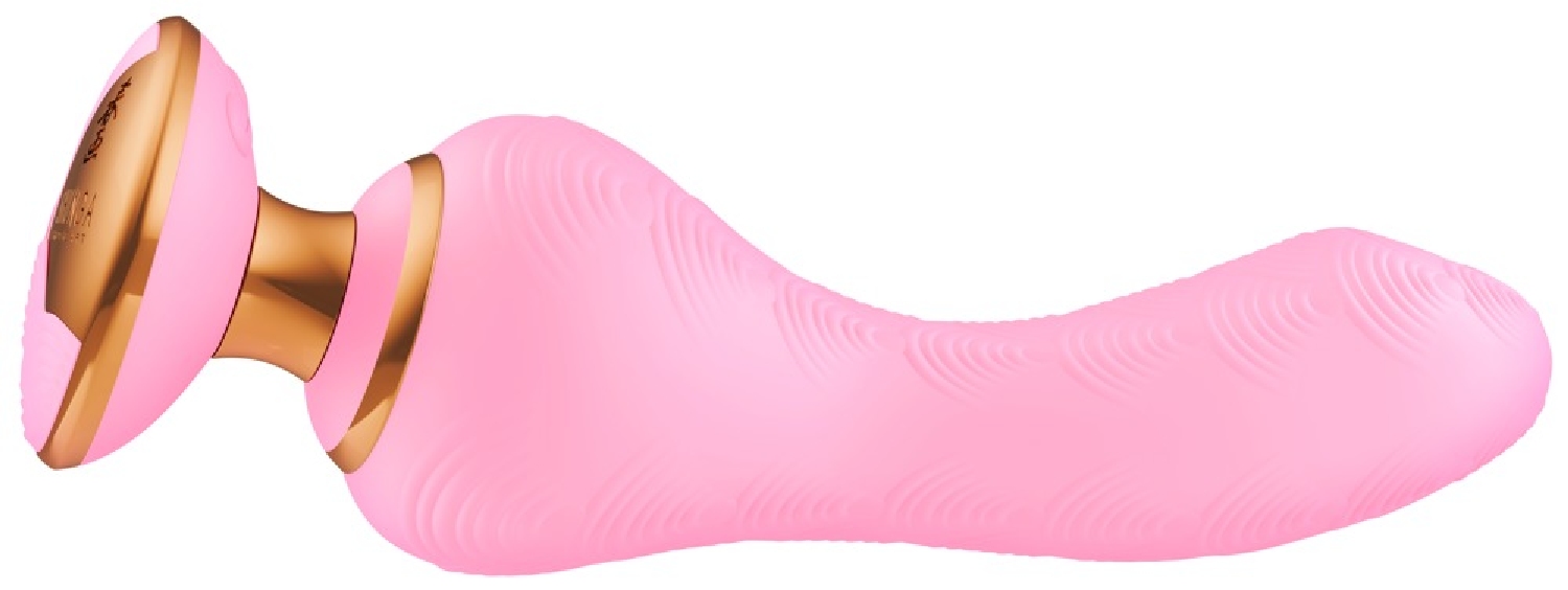 Shunga SANYA Intimate Massager Light Pink Luksusowa seria do gry wstępnej dla par