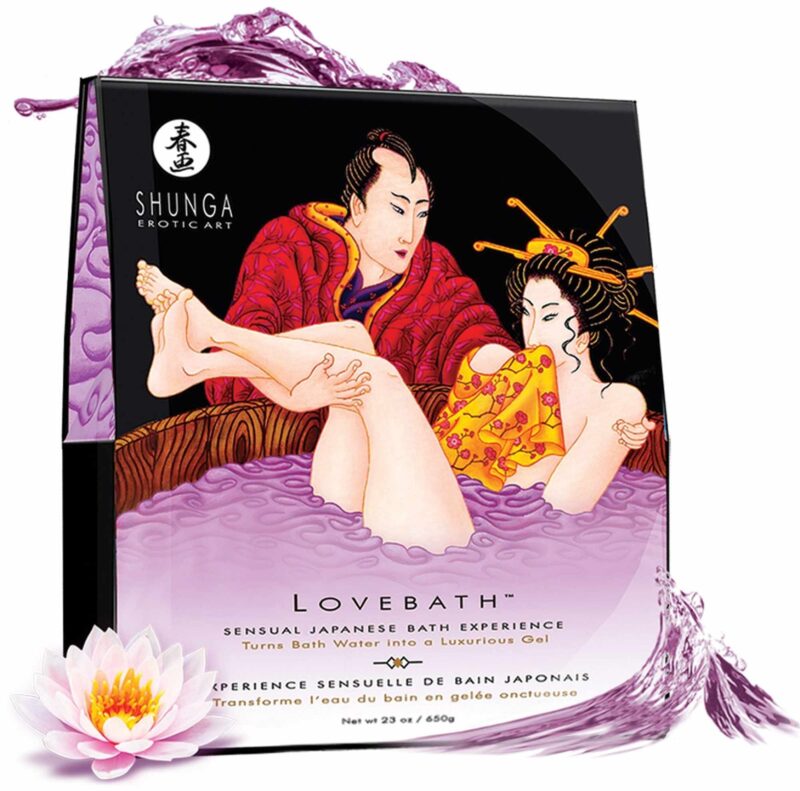 Shunga Gel Lovebath Lotus Sensuel zrobi nastrój w sypialni