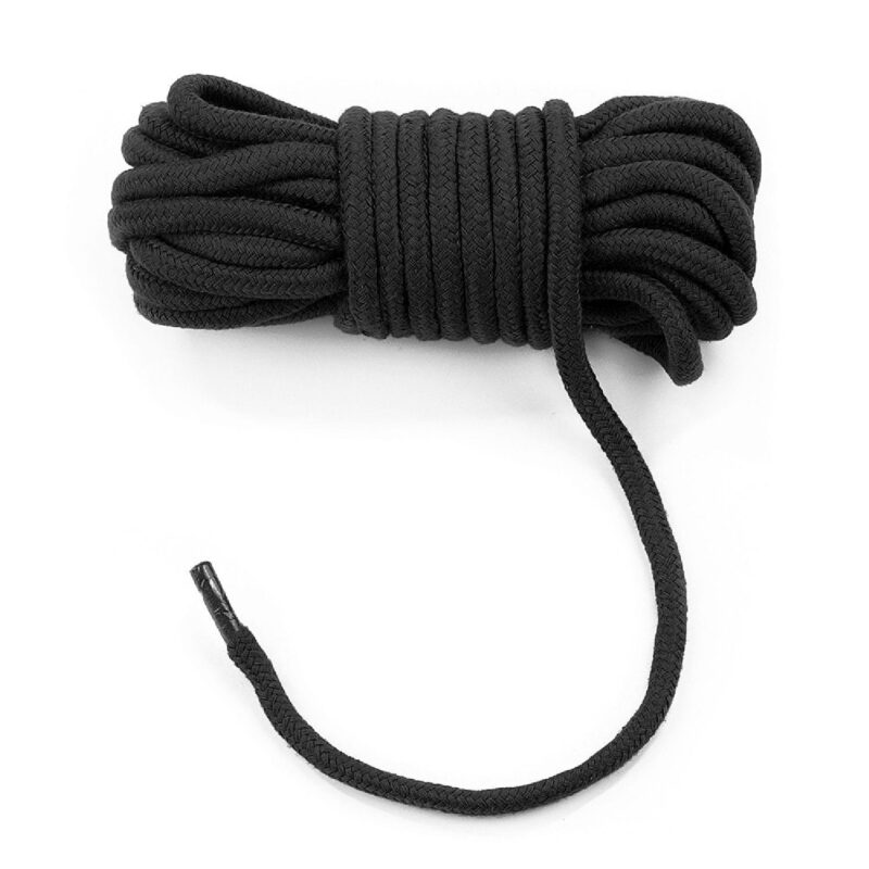 Lovetoy 10 meters Fetish Bondage Rope Black BDSM Wiązania - Kagańce zabawka do zabaw erotycznych