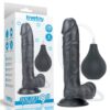 Lovetoy 9'' Squirt Extreme Dildo - Black Dildo Realistyczne zabawka do zabaw erotycznych