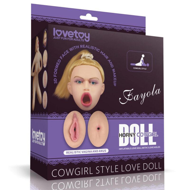 Lovetoy Cowgirl Style Love Doll Lalki Damskie zabawka do zabaw erotycznych