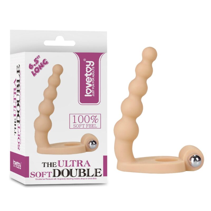 Lovetoy The Ultra Soft Bead 6.5'' Anal Wibratory zabawka do zabaw erotycznych