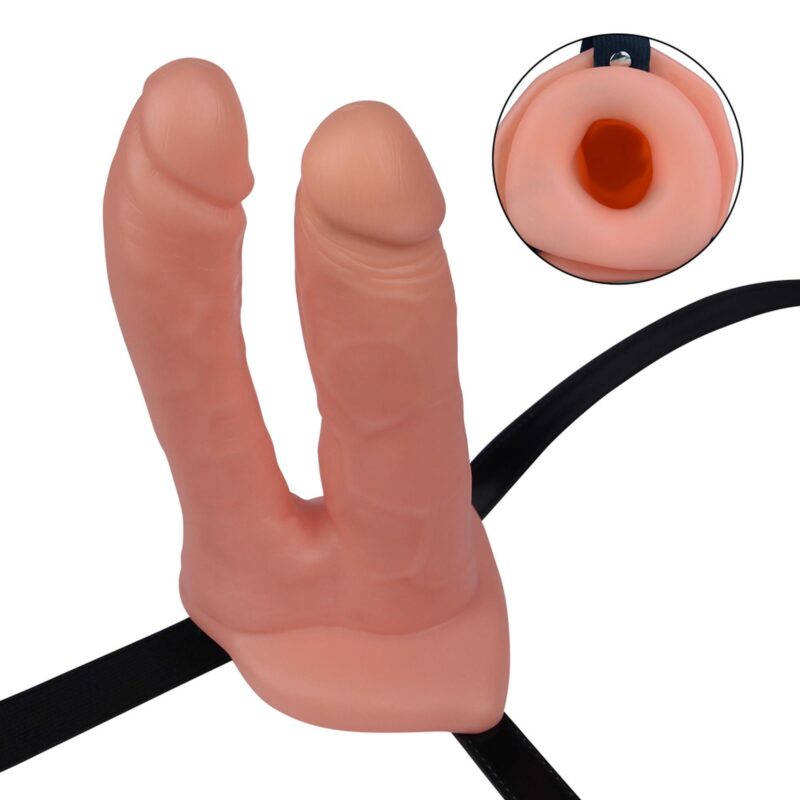 Lovetoy Unisex Hollow Strap On Protezy Bez wibracji zabawka do zabaw erotycznych