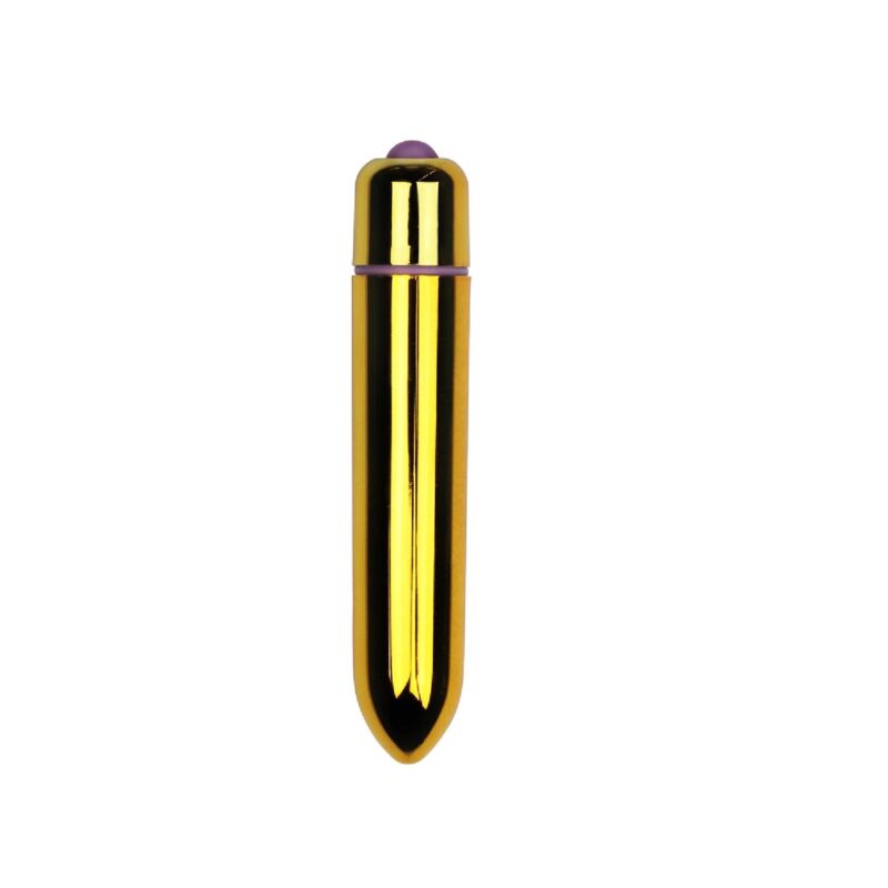 Lovetoy X-Basic Bullet Long one speed Gold Wibratory Mini zabawka do zabaw erotycznych