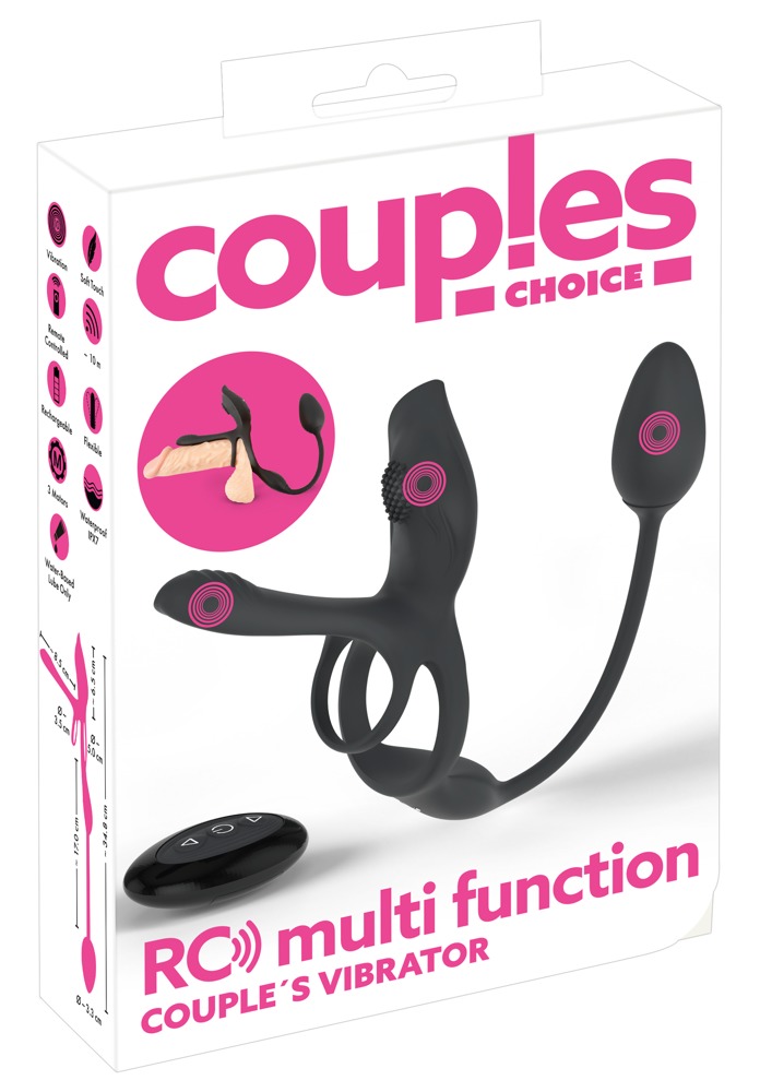 Super zabawka do seksu dla par Couples Choice RC Multi Functi Couples Choice